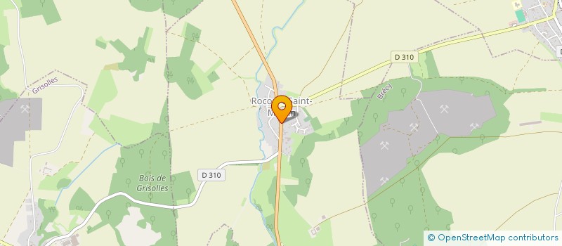 localisation de l'entreprise EUROPE CARBURANTS  ROCOURT-SAINT-MARTIN