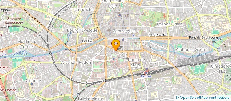 localisation de l'entreprise EUROPE CELEBI CONSTRUCTION  RENNES