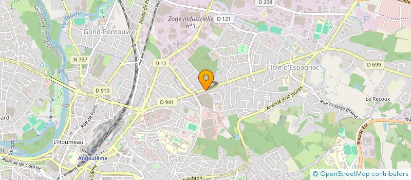 localisation de l'entreprise EUROPE CONFORT BATIMENT à L'ISLE-D'ESPAGNAC