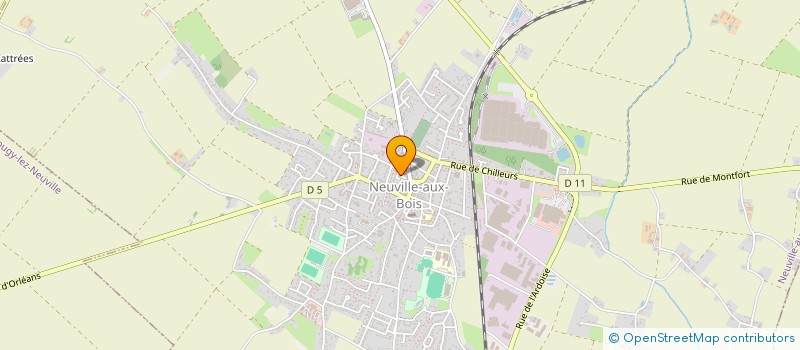 localisation de l'entreprise EUROPE CONSEILS à NEUVILLE-AUX-BOIS