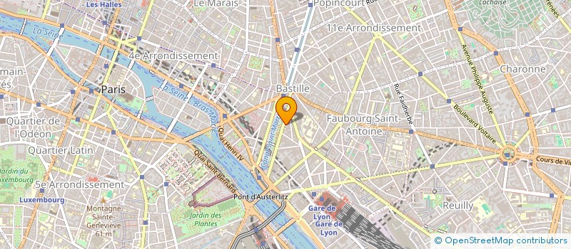 localisation de l'entreprise EUROPE CONSERVE PRODUITS ALIMENTAIRE à PARIS