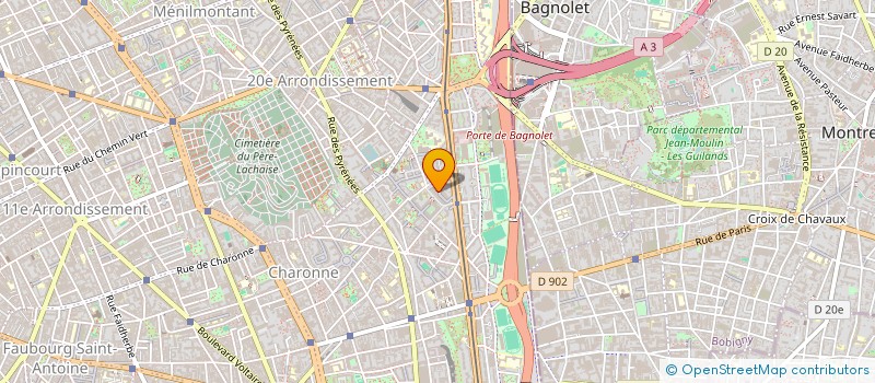 localisation de l'entreprise EUROPE CONSILIUM  PARIS