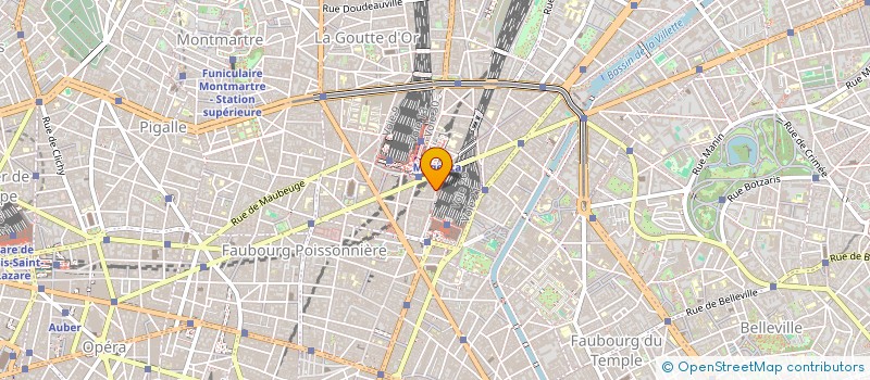 localisation de l'entreprise EUROPE CONSTRUCTION  PARIS