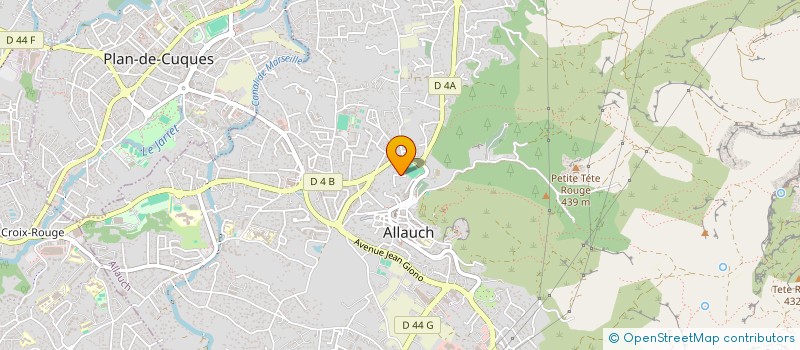 localisation de l'entreprise EUROPE DETECTIVES  ALLAUCH