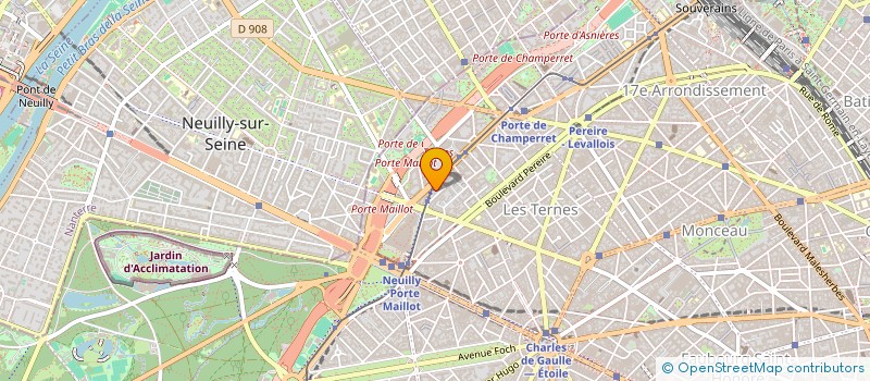 localisation de l'entreprise EUROPE DIFFUSION  PARIS