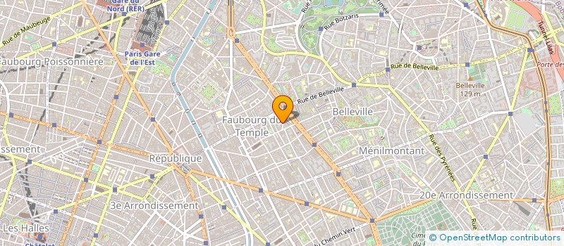 localisation de l'entreprise EUROPE DIFFUSSION à PARIS