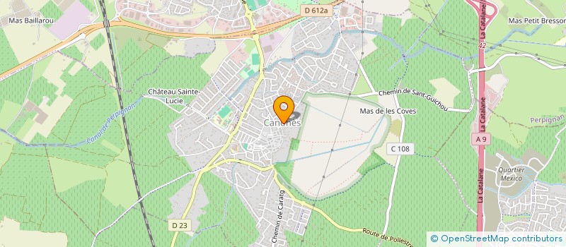 localisation de l'entreprise EUROPE DISTRIBUT AUTOMATIQUE HOTELLIERE à CANOHES