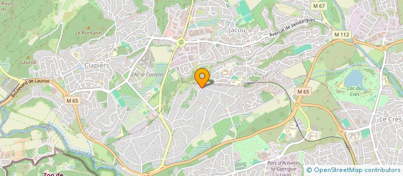 localisation de l'entreprise EUROPE DUE  CASTELNAU-LE-LEZ