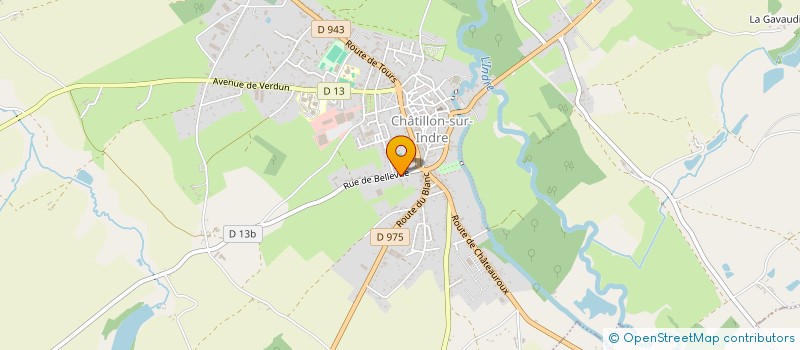 localisation de l'entreprise EUROPE EN BERRY TOURAINE à CHATILLON-SUR-INDRE