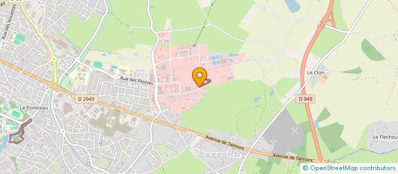 localisation de l'entreprise EUROPE ENERGIE VENDEE  LES SABLES D'OLONNE