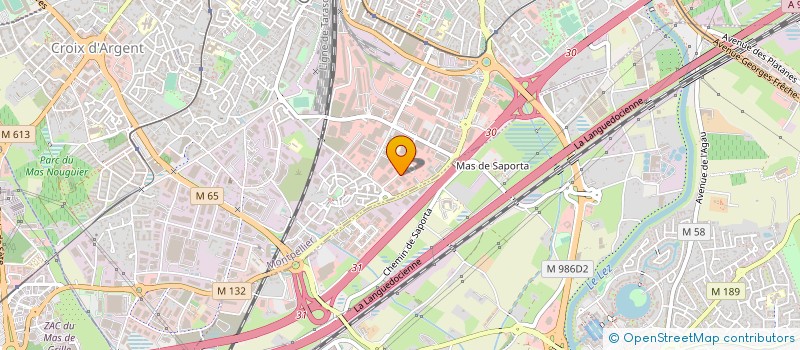 localisation de l'entreprise EUROPE ENTREPRISES SERVICES à MONTPELLIER