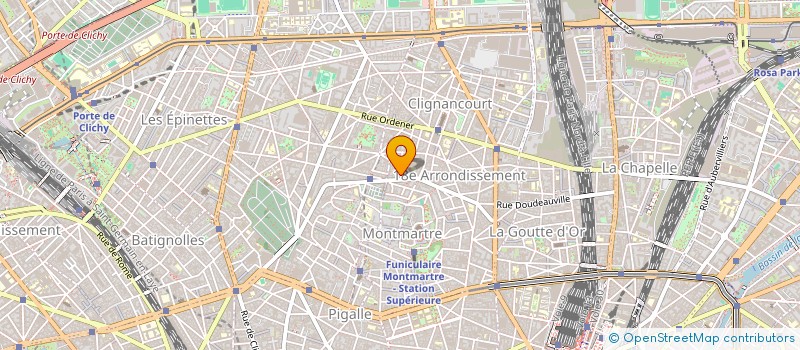 localisation de l'entreprise EUROPE EVASION  PARIS