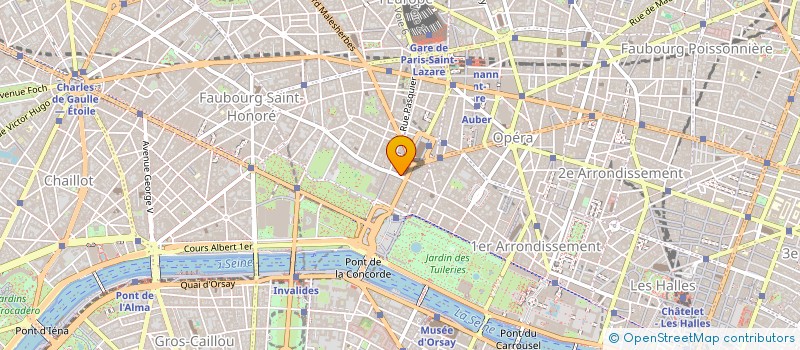 localisation de l'entreprise EUROPE EXPANSION à PARIS