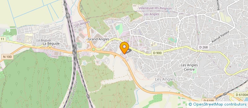 localisation de l'entreprise EUROPE EXPRESS à LES ANGLES