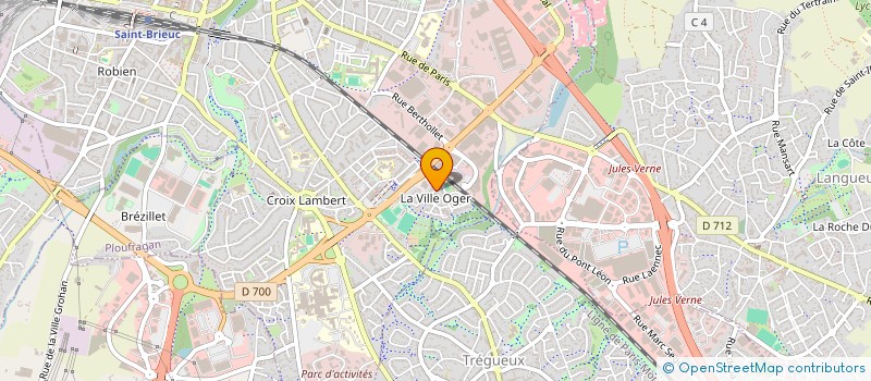 localisation de l'entreprise EUROPE FOOD à SAINT-BRIEUC