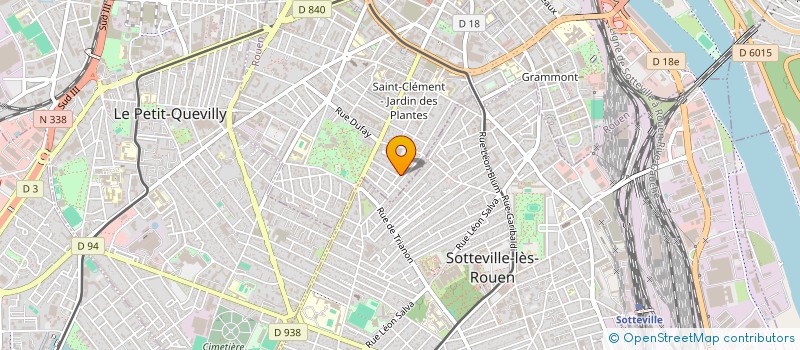 localisation de l'entreprise EUROPE GAZ SERVICES à ROUEN