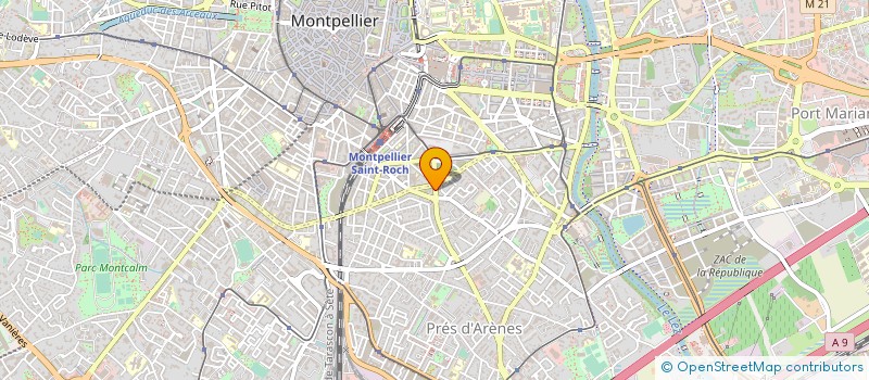 localisation de l'entreprise EUROPE HIGH TECH à MONTPELLIER