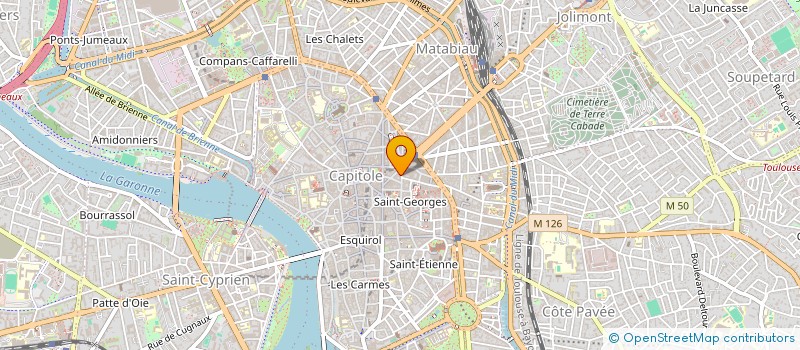 localisation de l'entreprise EUROPE INGENIERIE CONSULTING  TOULOUSE