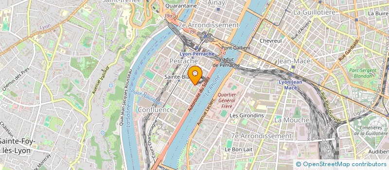 localisation de l'entreprise EUROPE INTEGRATION à LYON