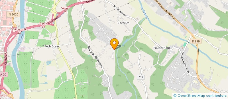 localisation de l'entreprise EUROPE INVESTISSEMENT  MONTAUBAN