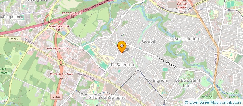 localisation de l'entreprise EUROPE JAPANESE OYAKO CAMP  ORVAULT