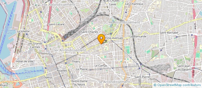 localisation de l'entreprise EUROPE KIMONO SPORTS à MARSEILLE