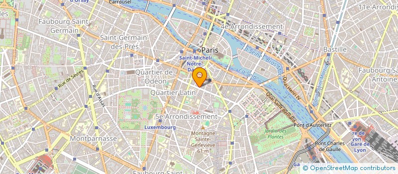 localisation de l'entreprise EUROPE LOISIRS à PARIS