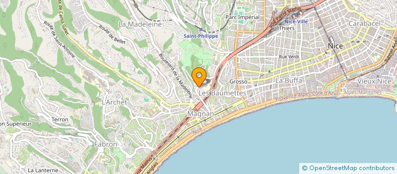 localisation de l'entreprise EUROPE MACONNERIE CONCEPT à NICE