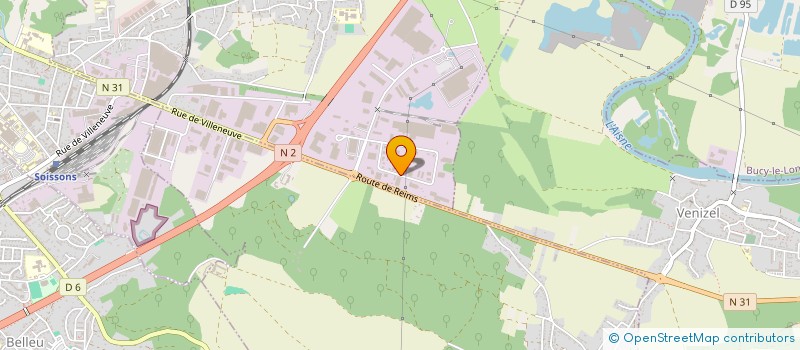 localisation de l'entreprise EUROPE MAINTENANCE ECHANGEUR à VILLENEUVE-SAINT-GERMAIN