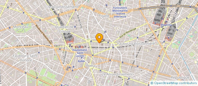 localisation de l'entreprise EUROPE MATH  PARIS