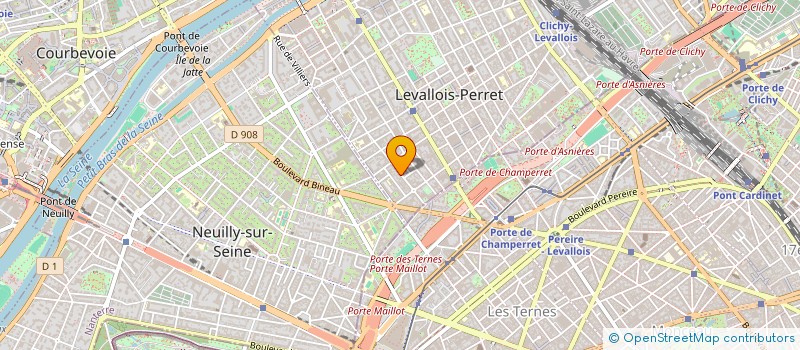 localisation de l'entreprise EUROPE MEDIA DIGEST à LEVALLOIS-PERRET