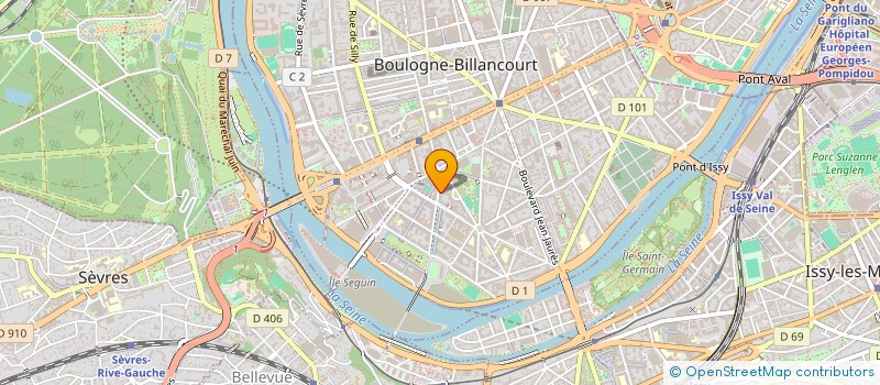 localisation de l'entreprise EUROPE MEDIA PUBLICATIONS à BOULOGNE-BILLANCOURT