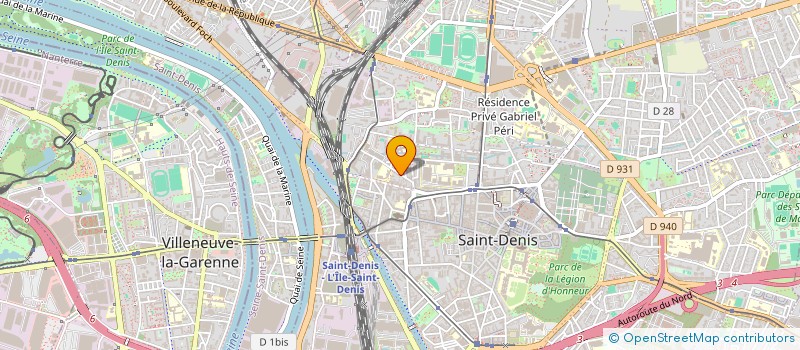 localisation de l'entreprise EUROPE MET  SAINT-DENIS