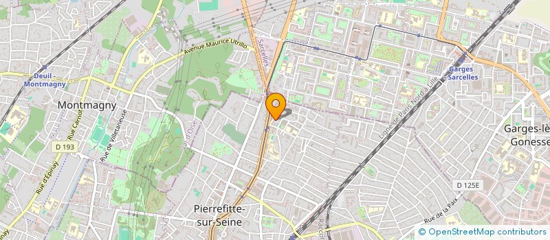 localisation de l'entreprise EUROPE MONDIAL AUTO à PIERREFITTE-SUR-SEINE