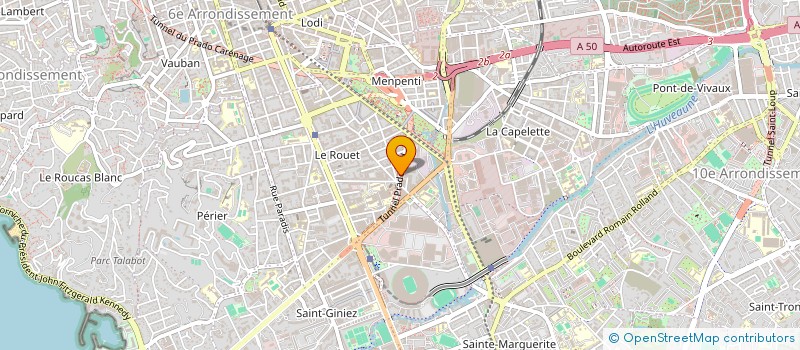 localisation de l'entreprise EUROPE MOTO CASS'  MARSEILLE