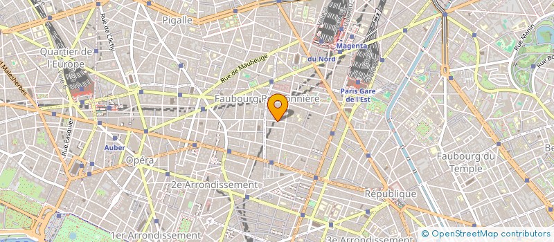 localisation de l'entreprise EUROPE'N'ROLL  PARIS