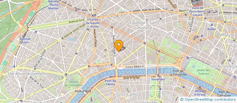 localisation de l'entreprise EUROPE NEGOCE COMPAGNIE INTERNATIONAL  PARIS