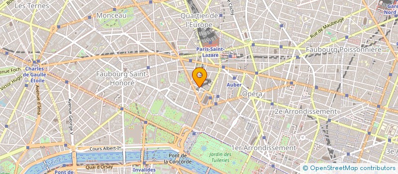 localisation de l'entreprise EUROPE NOUVELLE  PARIS