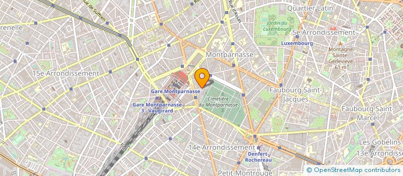 localisation de l'entreprise EUROPE ONLINE FRANCE  PARIS