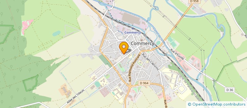 localisation de l'entreprise EUROPE OSMOSE  COMMERCY