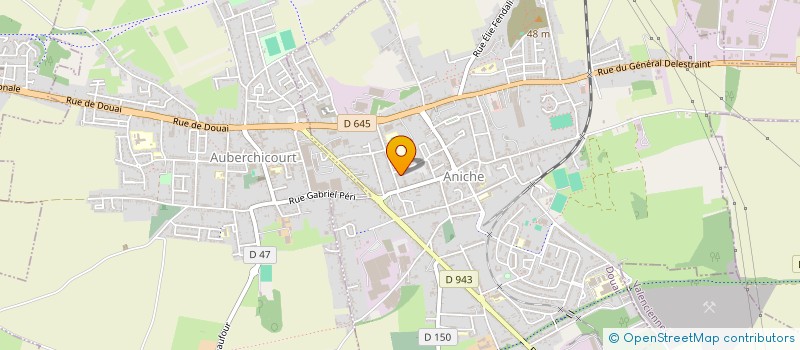 localisation de l'entreprise EUROPE PAPIERS PEINTS IMPORT à ANICHE
