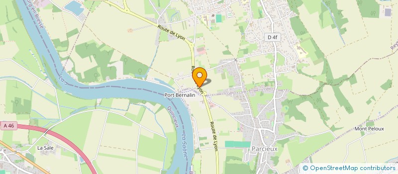 localisation de l'entreprise EUROPE PARE-BRISE à REYRIEUX