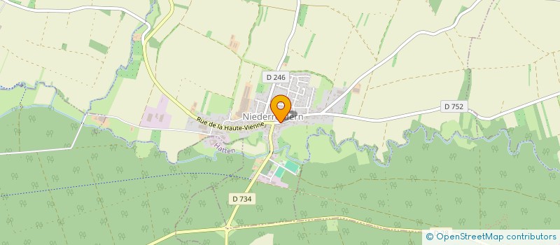 localisation de l'entreprise EUROPE PARTICIPATION  NIEDERRDERN