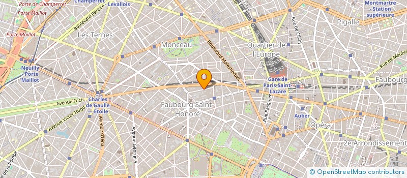 localisation de l'entreprise EUROPE PARTNERS  PARIS