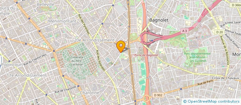 localisation de l'entreprise EUROPE PARTNERS INTERNATIONAL  PARIS