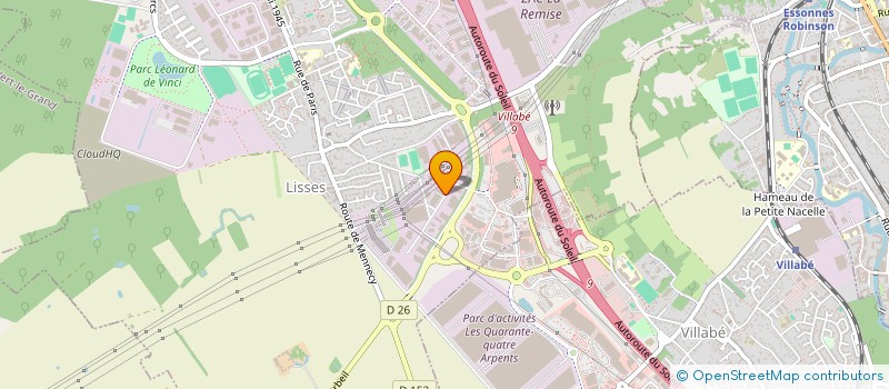 localisation de l'entreprise EUROPE PAYSAGE  LISSES