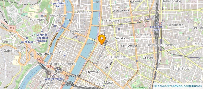 localisation de l'entreprise EUROPE PHONE  LYON