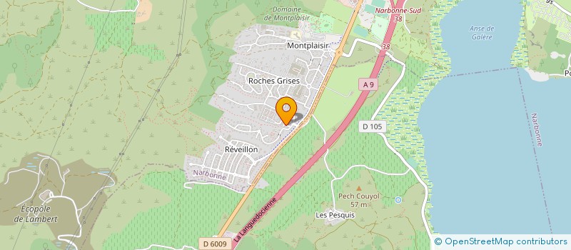 localisation de l'entreprise EUROPE PREVENTION SECURITE INCENDIE à NARBONNE