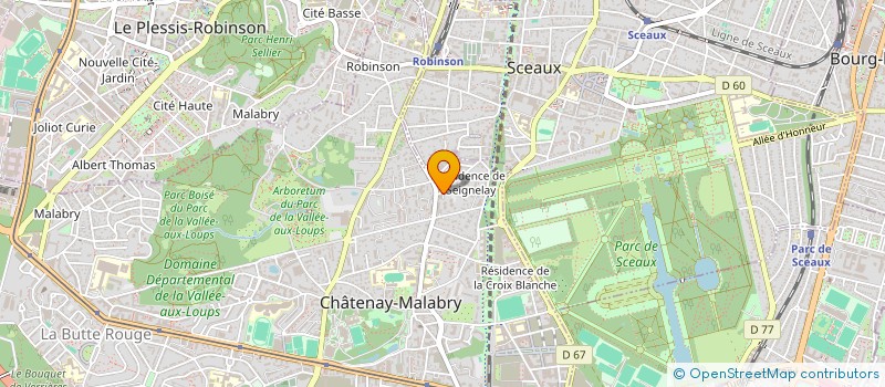 localisation de l'entreprise EUROPE PROMOTION SERVICES  CHATENAY-MALABRY
