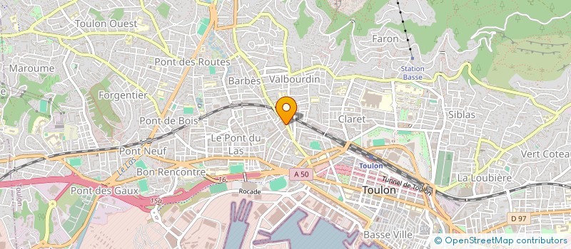 localisation de l'entreprise EUROPE PROTECTION SHOW à TOULON